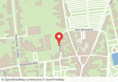 Hotels an der Tannenstraße in Heide – Unterkünfte, Pensionen und Ferienwohnungen in zentraler Lage