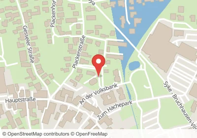Hotels an der An der Volksbank in Syke – Unterkünfte, Pensionen und Ferienwohnungen in zentraler Lage