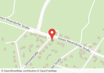 Hotels an der Grenzowstraße in Hohen Neuendorf – Unterkünfte, Pensionen und Ferienwohnungen in zentraler Lage