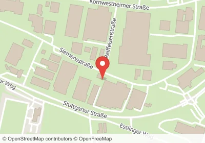 Hotels an der Siemensstraße in Korntal-Münchingen – Unterkünfte, Pensionen und Ferienwohnungen in zentraler Lage