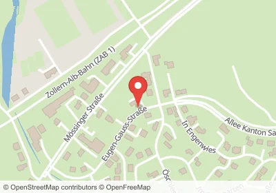 Eugen-Gauss-Straße Mössingen – Hotels in der Nähe Hotels an der Eugen-Gauss-Straße in Mössingen – Unterkünfte, Pensionen und Ferienwohnungen in zentraler Lage
