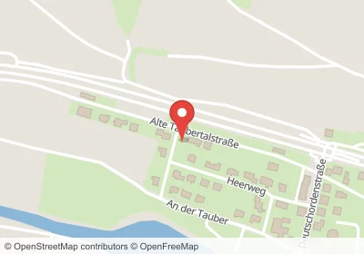 Alte Taubertalstraße Weikersheim – Hotels in der Nähe Hotels an der Alte Taubertalstraße in Weikersheim – Unterkünfte, Pensionen und Ferienwohnungen in zentraler Lage