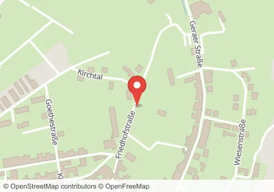 Friedhofstraße Münchenbernsdorf – Hotels in der Nähe Hotels an der Friedhofstraße in Münchenbernsdorf – Unterkünfte, Pensionen und Ferienwohnungen in zentraler Lage