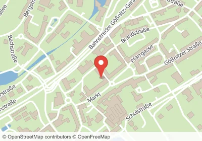 Hotels an der Marktstraße in Schmölln – Unterkünfte, Pensionen und Ferienwohnungen in zentraler Lage