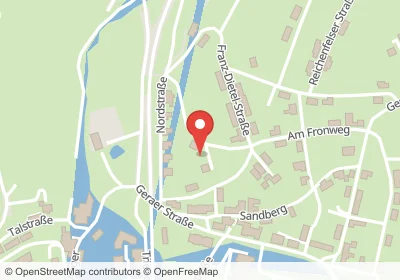 Hotels an der Sainte-Floriner-Straße in Zeulenroda-Triebes – Unterkünfte, Pensionen und Ferienwohnungen in zentraler Lage