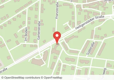 Hotels an der Südstraße in Leinefelde-Worbis – Unterkünfte, Pensionen und Ferienwohnungen in zentraler Lage
