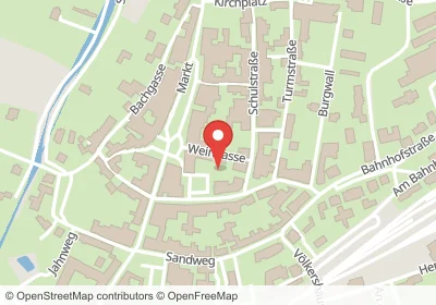 Hotels an der Weingasse in Vacha – Unterkünfte, Pensionen und Ferienwohnungen in zentraler Lage