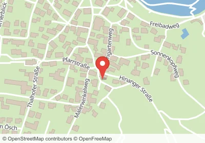Hotels an der Hinanger Straße in Sonthofen – Unterkünfte, Pensionen und Ferienwohnungen in zentraler Lage