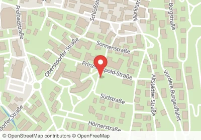Hotels an der Hofackerstraße in Sonthofen – Unterkünfte, Pensionen und Ferienwohnungen in zentraler Lage