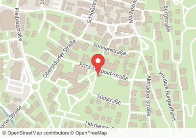 Prinz-Luitpold-Straße Sonthofen – Hotels in der Nähe Hotels an der Prinz-Luitpold-Straße in Sonthofen – Unterkünfte, Pensionen und Ferienwohnungen in zentraler Lage
