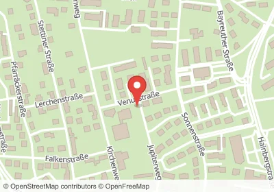 Hotels an der Venusstraße in Oberasbach – Unterkünfte, Pensionen und Ferienwohnungen in zentraler Lage