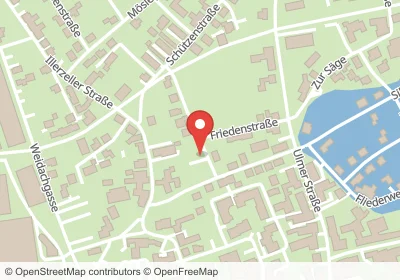 Hotels an der Friedenstraße in Vöhringen – Unterkünfte, Pensionen und Ferienwohnungen in zentraler Lage