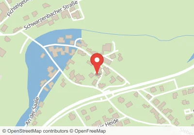 Hotels an der Ziegelhüttenweg in Schwarzenbach an der Saale – Unterkünfte, Pensionen und Ferienwohnungen in zentraler Lage