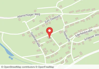 Hotels an der Schillerstraße in Erndtebrück – Unterkünfte, Pensionen und Ferienwohnungen in zentraler Lage