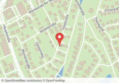 Hotels an der Feldstraße in Wiefelstede – Unterkünfte, Pensionen und Ferienwohnungen in zentraler Lage