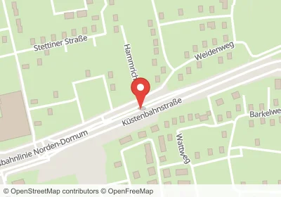 Hotels an der Hammrich in Hage – Unterkünfte, Pensionen und Ferienwohnungen in zentraler Lage