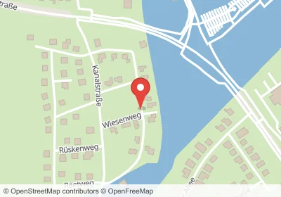 Hotels an der Kanalstraße in Hinte – Unterkünfte, Pensionen und Ferienwohnungen in zentraler Lage