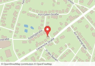 Hotels an der Kolpingstraße in Lindern (Oldenburg) – Unterkünfte, Pensionen und Ferienwohnungen in zentraler Lage