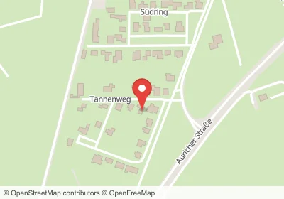 Hotels an der Tannenweg in Hinte – Unterkünfte, Pensionen und Ferienwohnungen in zentraler Lage