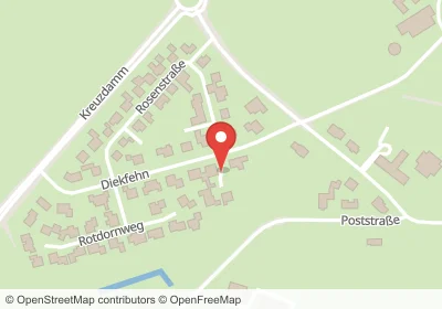 Hotels an der Diekfehn in Dohren – Unterkünfte, Pensionen und Ferienwohnungen in zentraler Lage