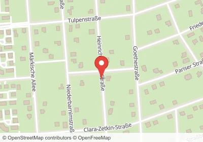 Hotels an der Heinrich-Heine-Straße in Glienicke/Nordbahn – Unterkünfte, Pensionen und Ferienwohnungen in zentraler Lage
