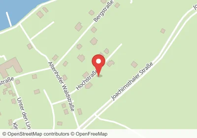 Hotels an der Hochstraße in Schorfheide – Unterkünfte, Pensionen und Ferienwohnungen in zentraler Lage