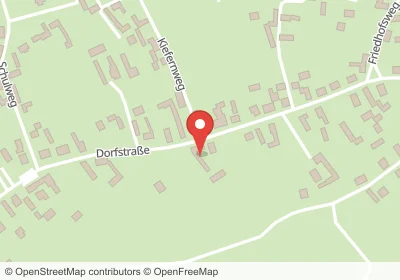Hotels an der Dorfstraße in Teichland – Unterkünfte, Pensionen und Ferienwohnungen in zentraler Lage