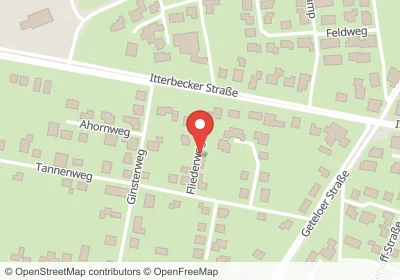 Hotels an der Fliederweg in Uelsen – Unterkünfte, Pensionen und Ferienwohnungen in zentraler Lage