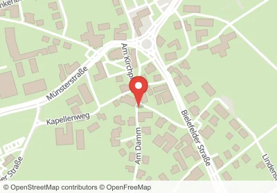 Hotels an der Am Damm in Hilter – Unterkünfte, Pensionen und Ferienwohnungen in zentraler Lage