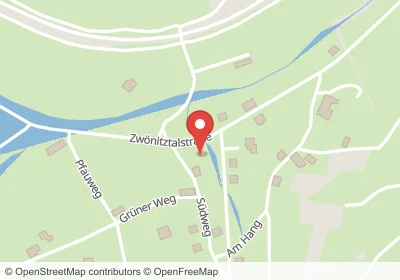 Hotels an der Zwönitztalstraße in Burkhardtsdorf – Unterkünfte, Pensionen und Ferienwohnungen in zentraler Lage