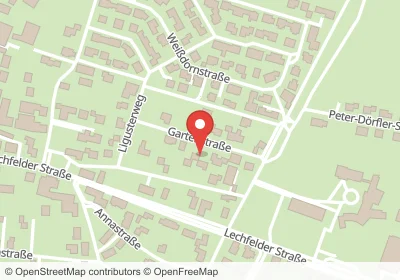 Hotels an der Gartenstraße in Graben – Unterkünfte, Pensionen und Ferienwohnungen in zentraler Lage