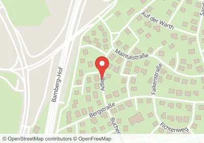 Adlerstraße Breitengüßbach – Hotels in der Nähe Hotels an der Adlerstraße in Breitengüßbach – Unterkünfte, Pensionen und Ferienwohnungen in zentraler Lage