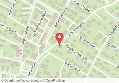 Hotels an der Beethovenstraße in Eichenau – Unterkünfte, Pensionen und Ferienwohnungen in zentraler Lage