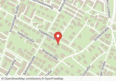 Hotels an der Kapellenstraße in Eichenau – Unterkünfte, Pensionen und Ferienwohnungen in zentraler Lage