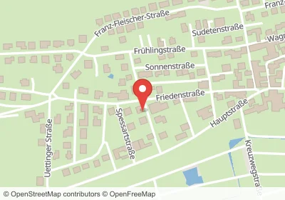 Friedenstraße Greußenheim – Hotels in der Nähe Hotels an der Friedenstraße in Greußenheim – Unterkünfte, Pensionen und Ferienwohnungen in zentraler Lage