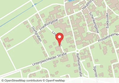 Hotels an der Lindenweg in Oberpleichfeld – Unterkünfte, Pensionen und Ferienwohnungen in zentraler Lage