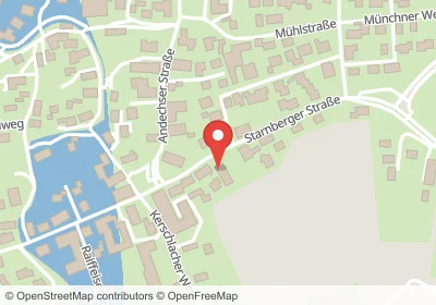 Hotels an der Starnberger Straße in Andechs – Unterkünfte, Pensionen und Ferienwohnungen in zentraler Lage