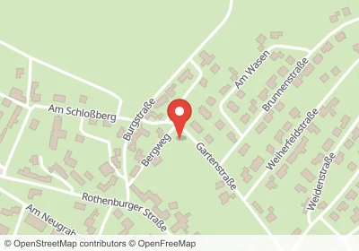 Hotels an der Bergweg in Colmberg – Unterkünfte, Pensionen und Ferienwohnungen in zentraler Lage