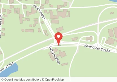 Hotels an der Hauptstraße in Kraftisried – Unterkünfte, Pensionen und Ferienwohnungen in zentraler Lage