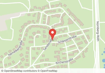 Hotels an der Sandstraße in Büchenbach – Unterkünfte, Pensionen und Ferienwohnungen in zentraler Lage