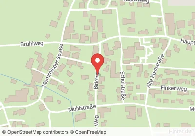 Hotels an der Birkenstraße in Niederrieden – Unterkünfte, Pensionen und Ferienwohnungen in zentraler Lage