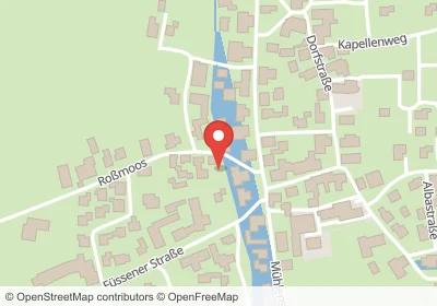 Hotels an der Roßmoos in Stötten a.Auerberg – Unterkünfte, Pensionen und Ferienwohnungen in zentraler Lage