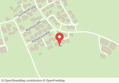 Hotels an der Zugspitzstraße in Ingenried – Unterkünfte, Pensionen und Ferienwohnungen in zentraler Lage