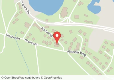 Hotels an der Kirchsteig in Bösdorf – Unterkünfte, Pensionen und Ferienwohnungen in zentraler Lage