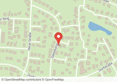 Hotels an der Geestkamp in Klein Nordende – Unterkünfte, Pensionen und Ferienwohnungen in zentraler Lage