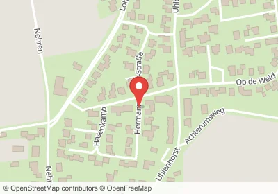 Hotels an der Hermann-Börger-Straße in Lohe-Rickelshof – Unterkünfte, Pensionen und Ferienwohnungen in zentraler Lage