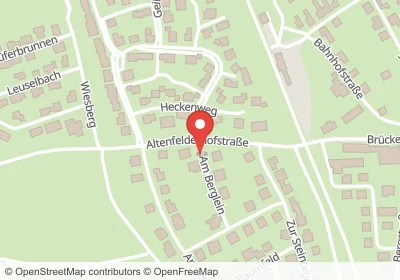 Hotels an der Altenfelderhofstraße in Poppenhausen – Unterkünfte, Pensionen und Ferienwohnungen in zentraler Lage