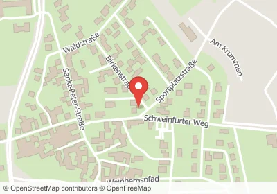 Hotels an der Rosengasse in Wasserlosen – Unterkünfte, Pensionen und Ferienwohnungen in zentraler Lage
