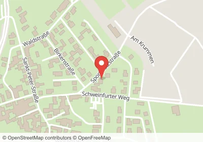 Sportplatzstraße Wasserlosen – Hotels in der Nähe Hotels an der Sportplatzstraße in Wasserlosen – Unterkünfte, Pensionen und Ferienwohnungen in zentraler Lage