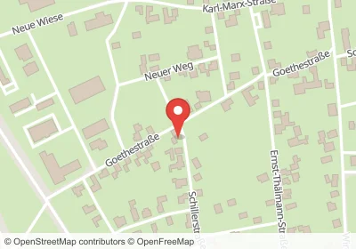 Hotels an der Goethestraße in Breitungen/Werra – Unterkünfte, Pensionen und Ferienwohnungen in zentraler Lage